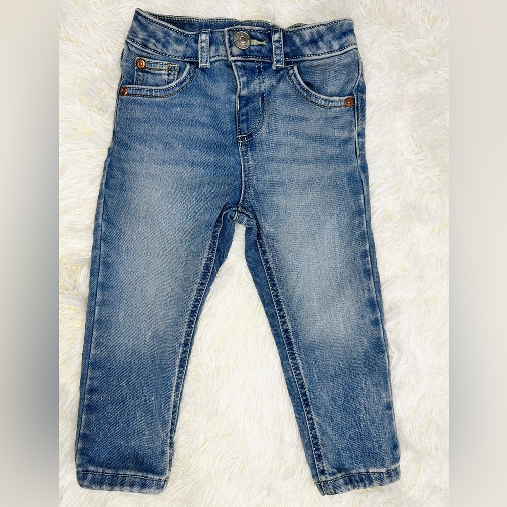 RIVER ISLAND Mini Boys blue Comfort Skinny fit Jeans